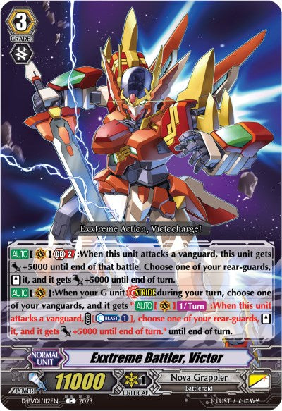 Exxtreme Battler, Victor (D-PV01/112EN) [History Collection]