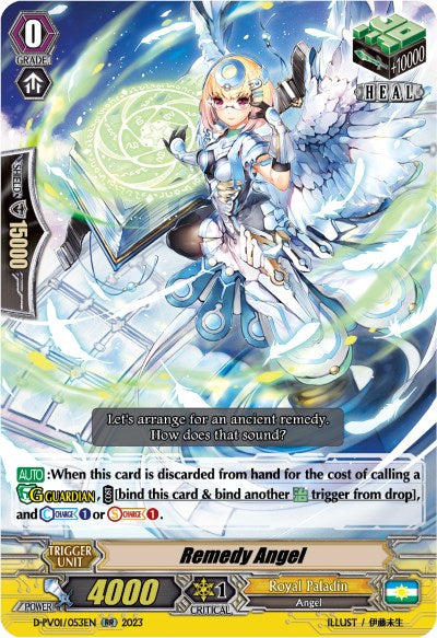 Remedy Angel (D-PV01/053EN) [History Collection]