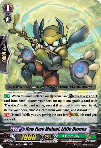 New Face Mutant, Little Dorcas (D-PV01/146EN) [History Collection]