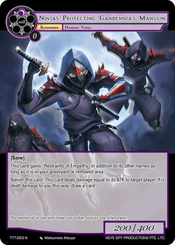 Ninjas Protecting Gandennia's Mansion (TTT-053 N) [Thoth of the Trinity]