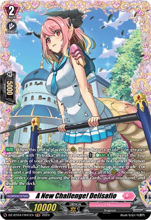 A New Challenge! Delisafio (DZ-BT04/FR41EN) [Destined Showdown]