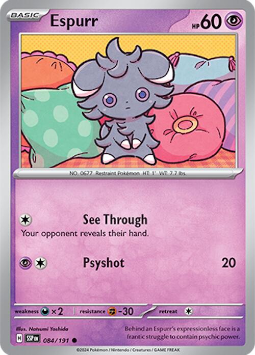 Espurr (084/191) [Scarlet & Violet: Surging Sparks]