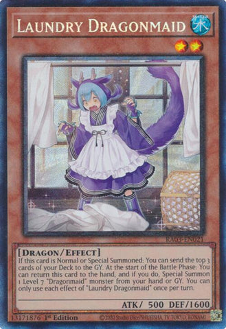 Laundry Dragonmaid (CR) [RA03-EN021] Prismatic Collector's Rare