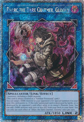 Dharc the Dark Charmer, Gloomy (Platinum Secret Rare) [RA03-EN048] Platinum Secret Rare