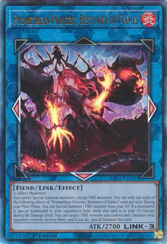 Promethean Princess, Bestower of Flames (UTR) [RA03-EN050] Prismatic Ultimate Rare