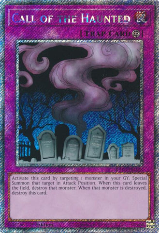 Call of the Haunted (Platinum Secret Rare) [RA03-EN108] Platinum Secret Rare