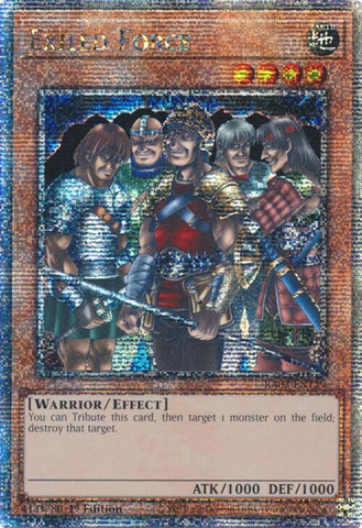 Exiled Force (Quarter Century Secret Rare) [RA03-EN119] Quarter Century Secret Rare