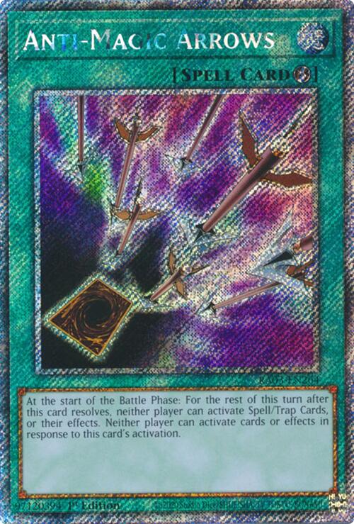 Anti-Magic Arrows (Platinum Secret Rare) [RA03-EN264] Platinum Secret Rare