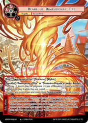 Blade of Dimensional Fire (MP02-008 SR) [Masterpiece Collection 02 "Fates Reunited!"]