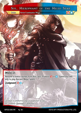 Sol, Hierophant of the Helio Star // Sol, Dark Commander of Steam (MP02-090 JR) [Masterpiece Collection 02 "Fates Reunited!"]