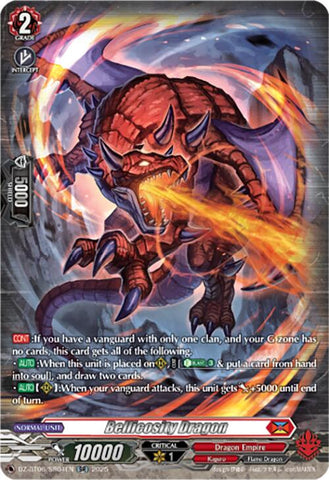 Bellicosity Dragon (DZ-BT06/SR04EN) [Generation Dragenesis]