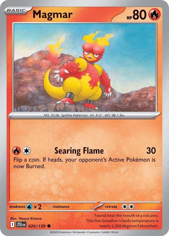 Magmar (020/159) [Scarlet & Violet: Journey Together]