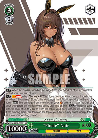 "Finale" Noir (NIK/S117-E032S SR) [GODDESS OF VICTORY: NIKKE]