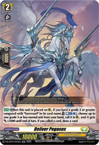 Deliver Pegasus (DZ-BT07/043EN) [Moon Fangs & Cerulean Blaze]
