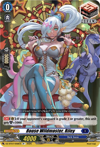 Rouse Wildmaster, Riley (DZ-BT07/058EN) [Moon Fangs & Cerulean Blaze]