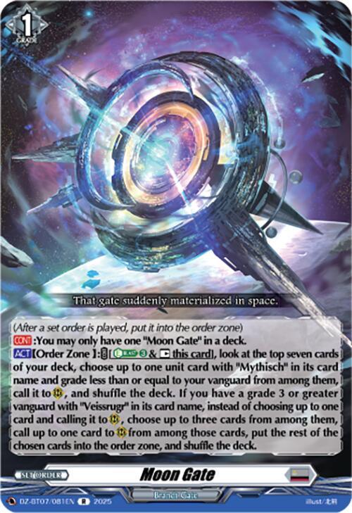 Moon Gate (DZ-BT07/081EN) [Moon Fangs & Cerulean Blaze]