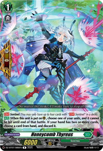 Honeycomb Thyreus (DZ-BT07/089EN) [Moon Fangs & Cerulean Blaze]