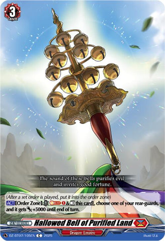 Hallowed Bell of Purified Land (DZ-BT07/105EN) [Moon Fangs & Cerulean Blaze]