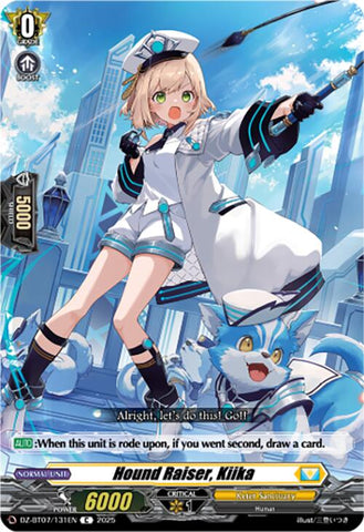 Hound Raiser, Kiika (DZ-BT07/131EN) [Moon Fangs & Cerulean Blaze]