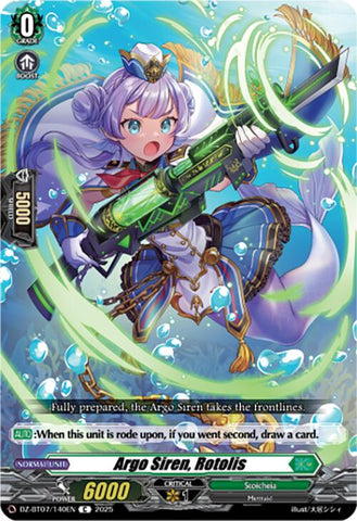 Argo Siren, Rotolis (DZ-BT07/140EN) [Moon Fangs & Cerulean Blaze]