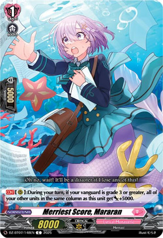 Merriest Score, Mararan (DZ-BT07/148EN) [Moon Fangs & Cerulean Blaze]