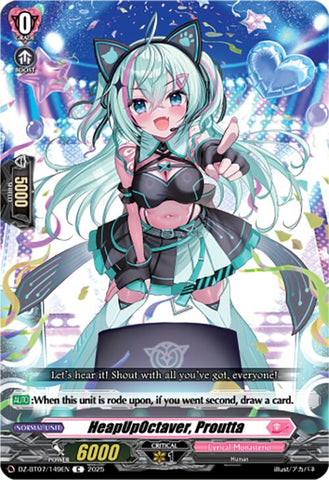 HeapUpOctaver, Proutta (DZ-BT07/149EN) [Moon Fangs & Cerulean Blaze]