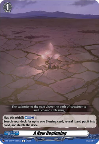A New Beginning (DZ-BT07/158EN) [Moon Fangs & Cerulean Blaze]