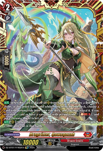 Dragritter, Qawsqozah (DZ-BT07/FFR02EN) [Moon Fangs & Cerulean Blaze]