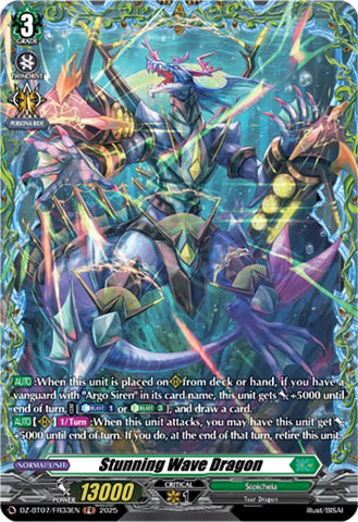 Stunning Wave Dragon (DZ-BT07/FR33EN) [Moon Fangs & Cerulean Blaze]