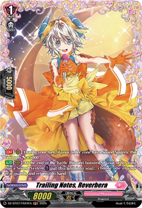 Trailing Notes, Reverbera (DZ-BT07/FR44EN) [Moon Fangs & Cerulean Blaze]