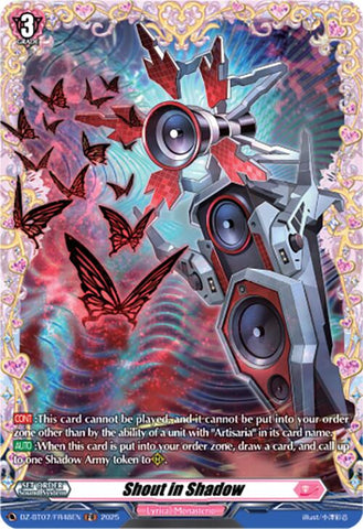 Shout in Shadow (DZ-BT07/FR48EN) [Moon Fangs & Cerulean Blaze]