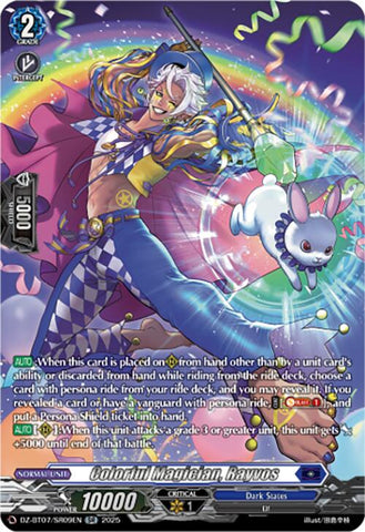 Colorful Magician, Rayvos (DZ-BT07/SR09EN) [Moon Fangs & Cerulean Blaze]