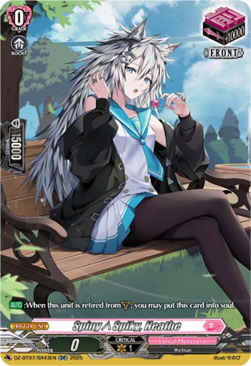 SpinySpiky, Heathe (DZ-BT07/SR43EN) [Moon Fangs & Cerulean Blaze]