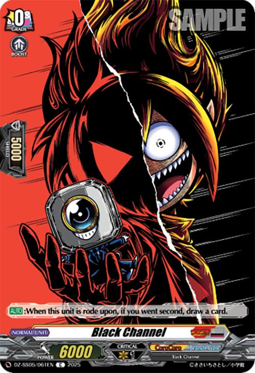 Black Channel (DZ-SS05/061EN) [CoroCoro Start Deck Pack]