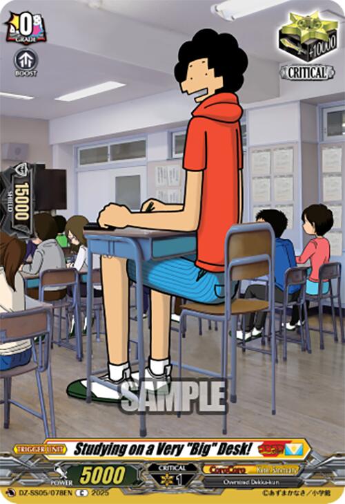 Studying on a Very "Big" Desk! (DZ-SS05/078EN) [CoroCoro Start Deck Pack]