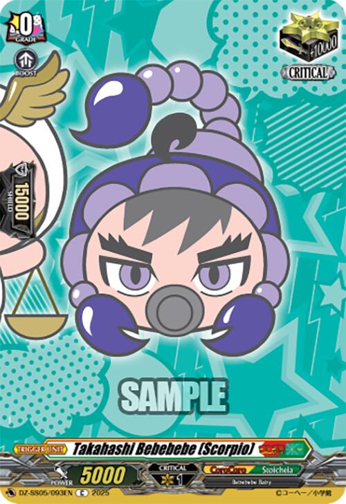 Takahashi Bebebebe (Scorpio) (DZ-SS05/093EN) [CoroCoro Start Deck Pack]