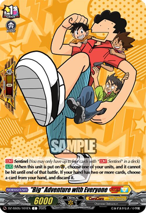 "Big" Adventure with Everyone (DZ-SS05/101EN) [CoroCoro Start Deck Pack]