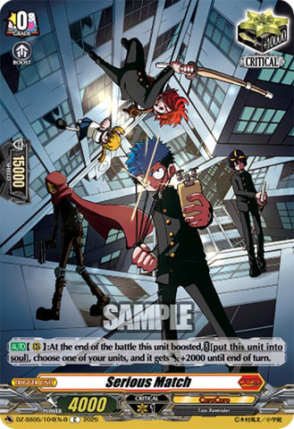 Serious Match (DZ-SS05/104EN-B) [CoroCoro Start Deck Pack]