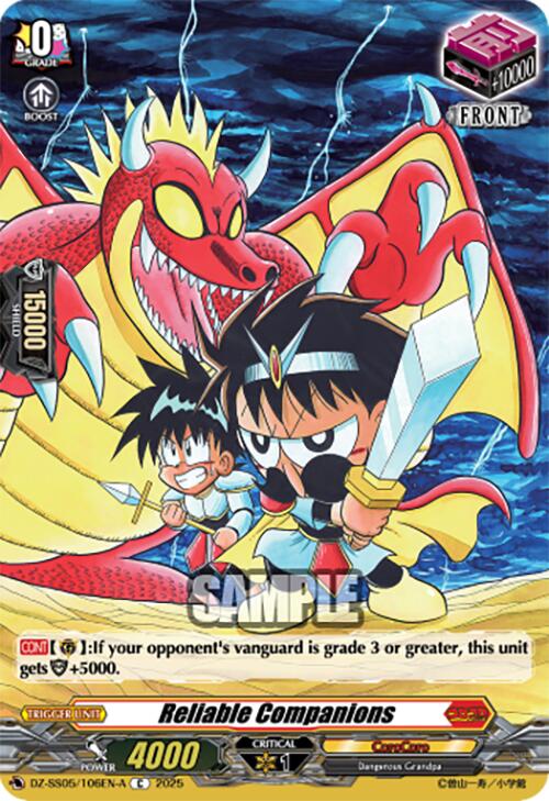 Reliable Companions (DZ-SS05/106EN-A) [CoroCoro Start Deck Pack]