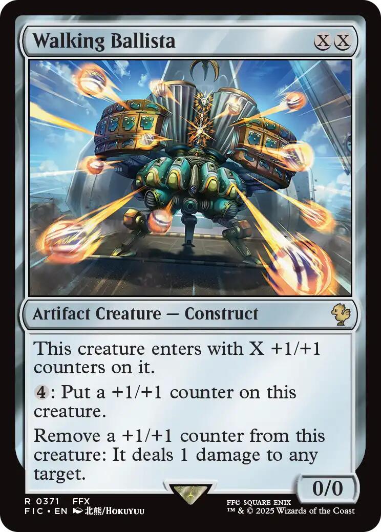 Walking Ballista (Surge Foil) [FINAL FANTASY Commander]