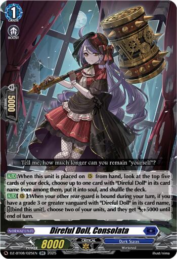 Direful Doll, Consolata (DZ-BT08/025EN) [Knights 0f Rebirth]