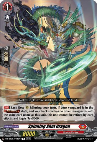 Spinning Shot Dragon (DZ-BT08/044EN) [Knights 0f Rebirth]