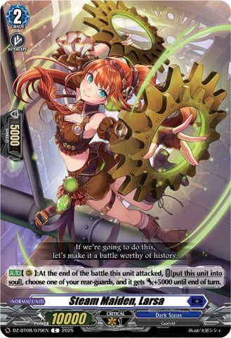 Steam Maiden, Larsa (DZ-BT08/079EN) [Knights 0f Rebirth]