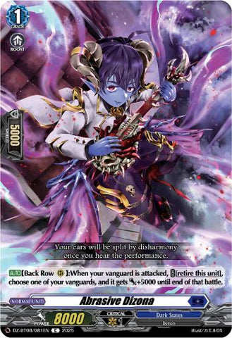 Abrasive Dissonance (DZ-BT08/081EN) [Knights 0f Rebirth]