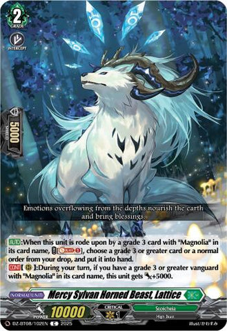 Sylvan Horned Beast of Mercy, Lattice (DZ-BT08/102EN) [Knights 0f Rebirth]