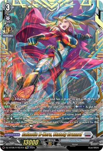 Galatic B-Hero, Stately Crozard (DZ-BT08/FFR07EN) [Knights 0f Rebirth]