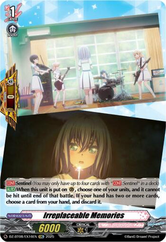 Irreplaceable Memories (DZ-BT08/EX16EN) [Knights 0f Rebirth]