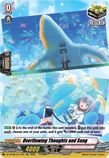 Overflowing Thoughts and Song (DZ-BT08/EX17EN) [Knights 0f Rebirth]