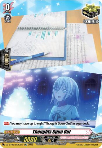 Thoughts Spun Out (DZ-BT08/EX20EN) [Knights 0f Rebirth]