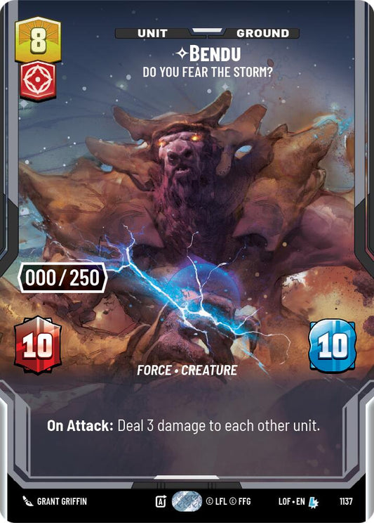 Bendu - Do You Fear the Storm? (1137) (Serialized) (1137) [Legends of the Force]